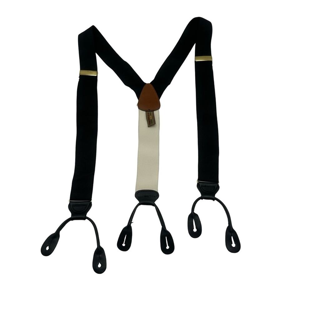 TRAFALGAR 
Men's 
Black 
Suspenders